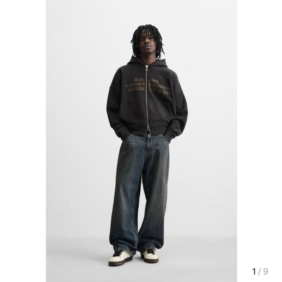 자라 후드집업 M 상품이미지5