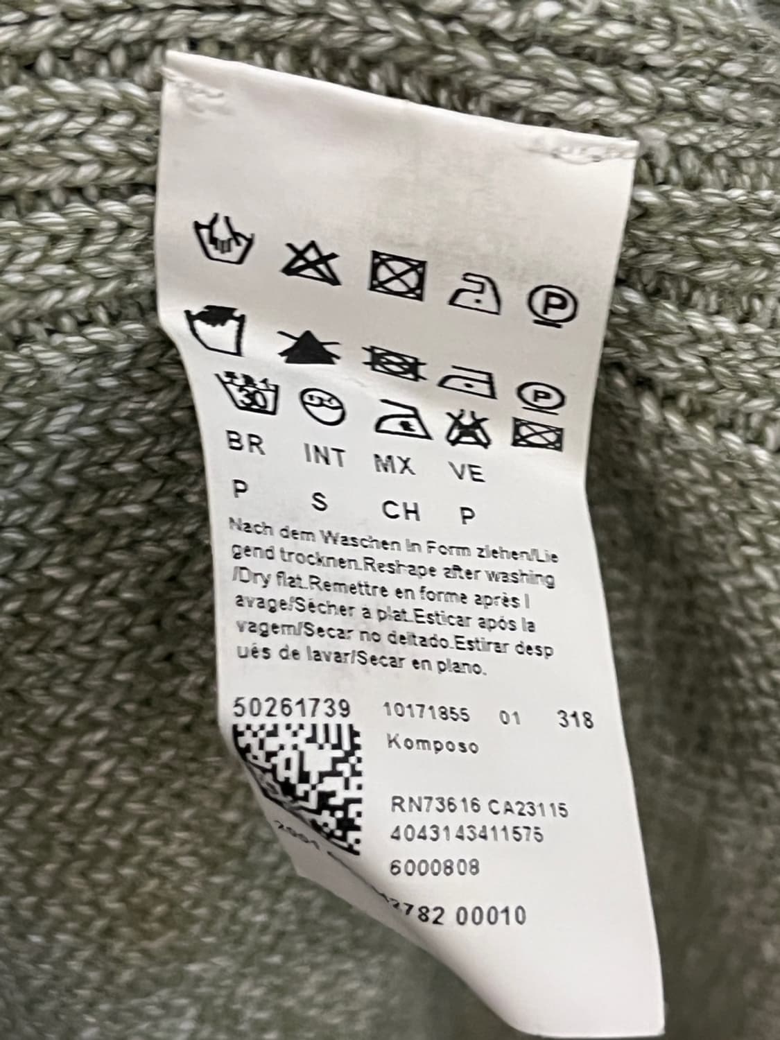 보스 크루넥 니트 상품이미지5