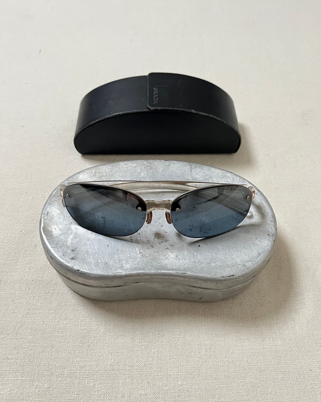 프라다 림리스 선글라스 prada rimless sunglasses 상품이미지1