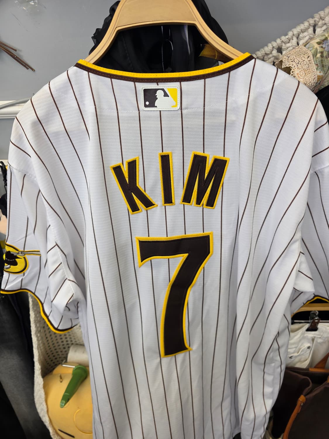 새상품)나이키 MLB 샌디에고 파드리스 김하성 유니폼XL 상품이미지5