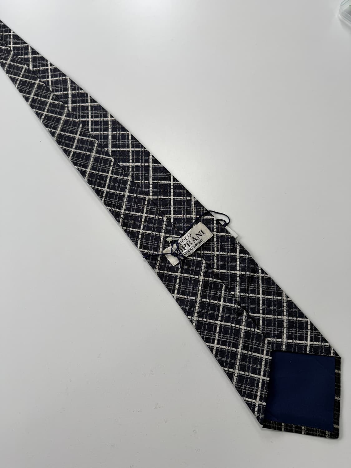루치아노 소프라니(LUCIANO SOPRANI) 실크 넥타이 9.2cm 상품이미지3