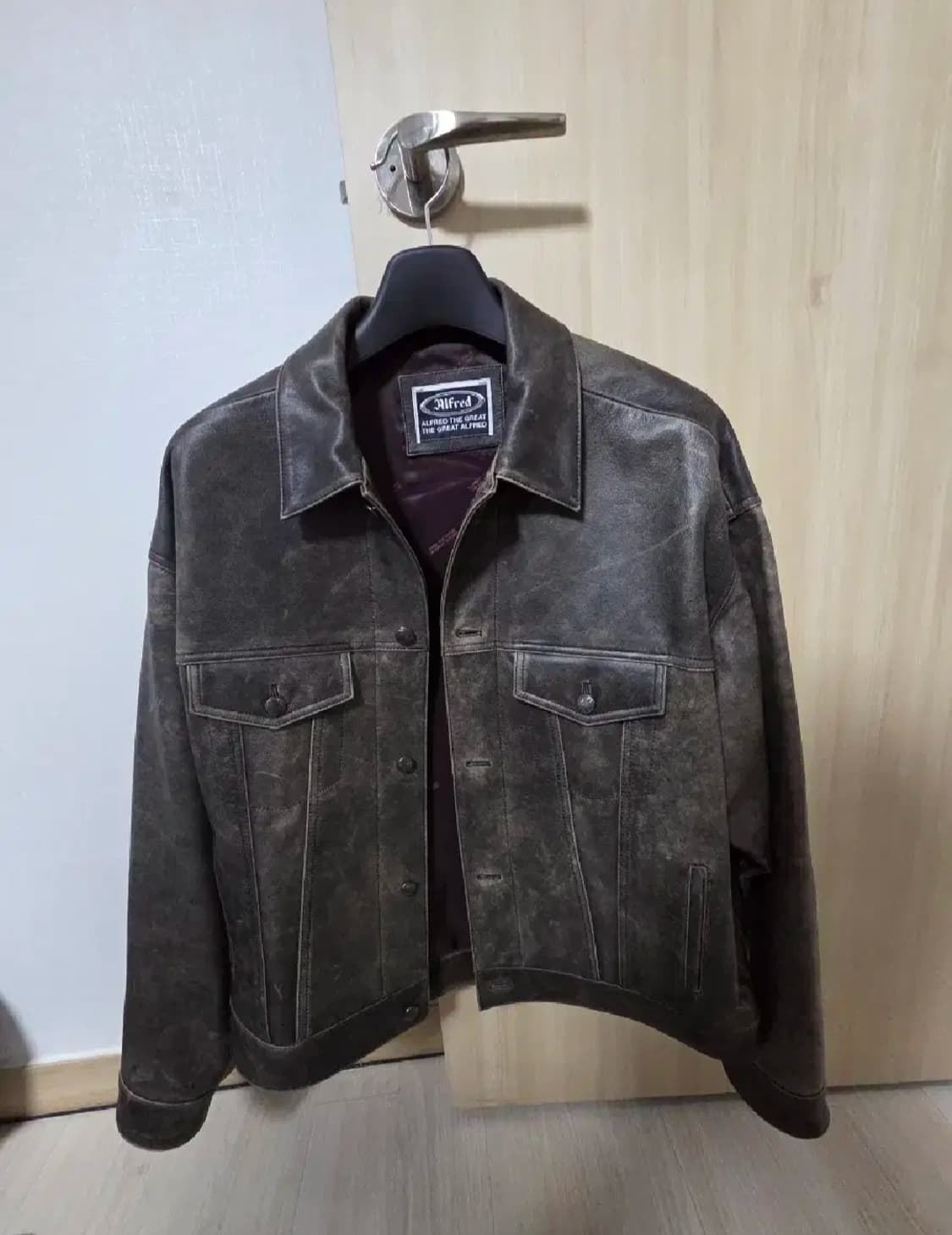 헤리티지폴로스 알프레드 레더자켓 상품이미지1