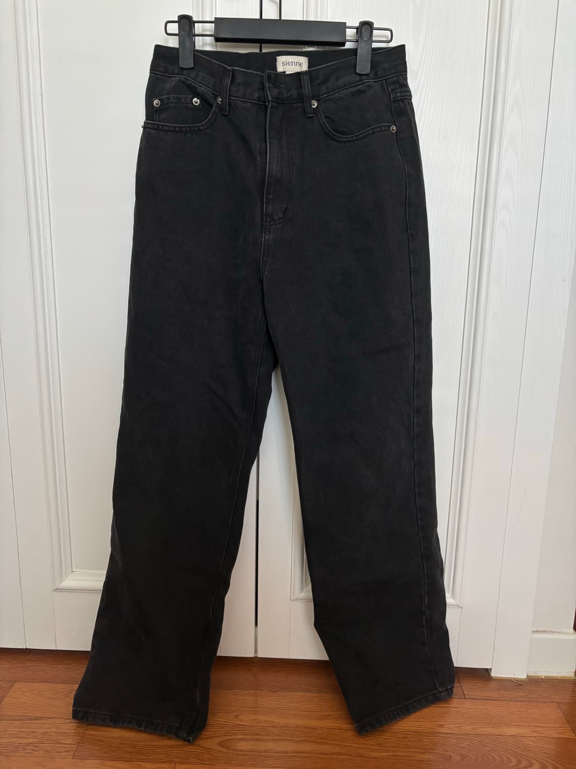 시엔느 sienne naomi 데님 팬츠 S 흑청바지 나오미 블랙 상품이미지2