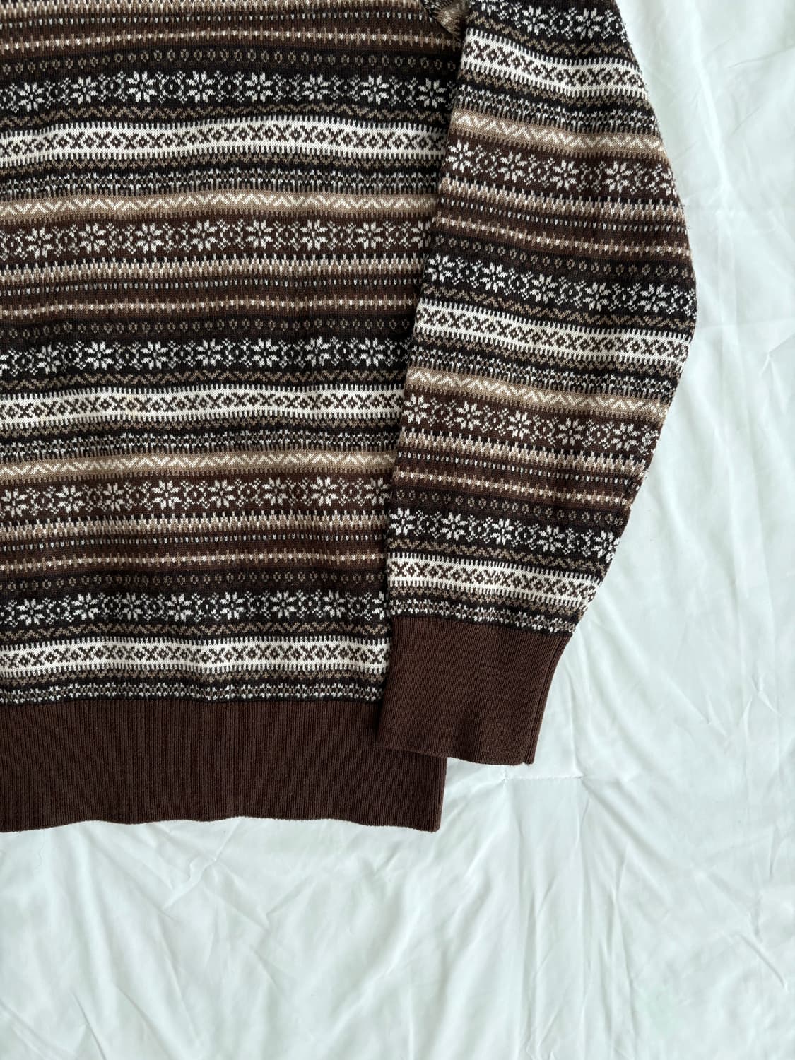 nordic pattern knit 노르딕 패턴 니트 상품이미지4