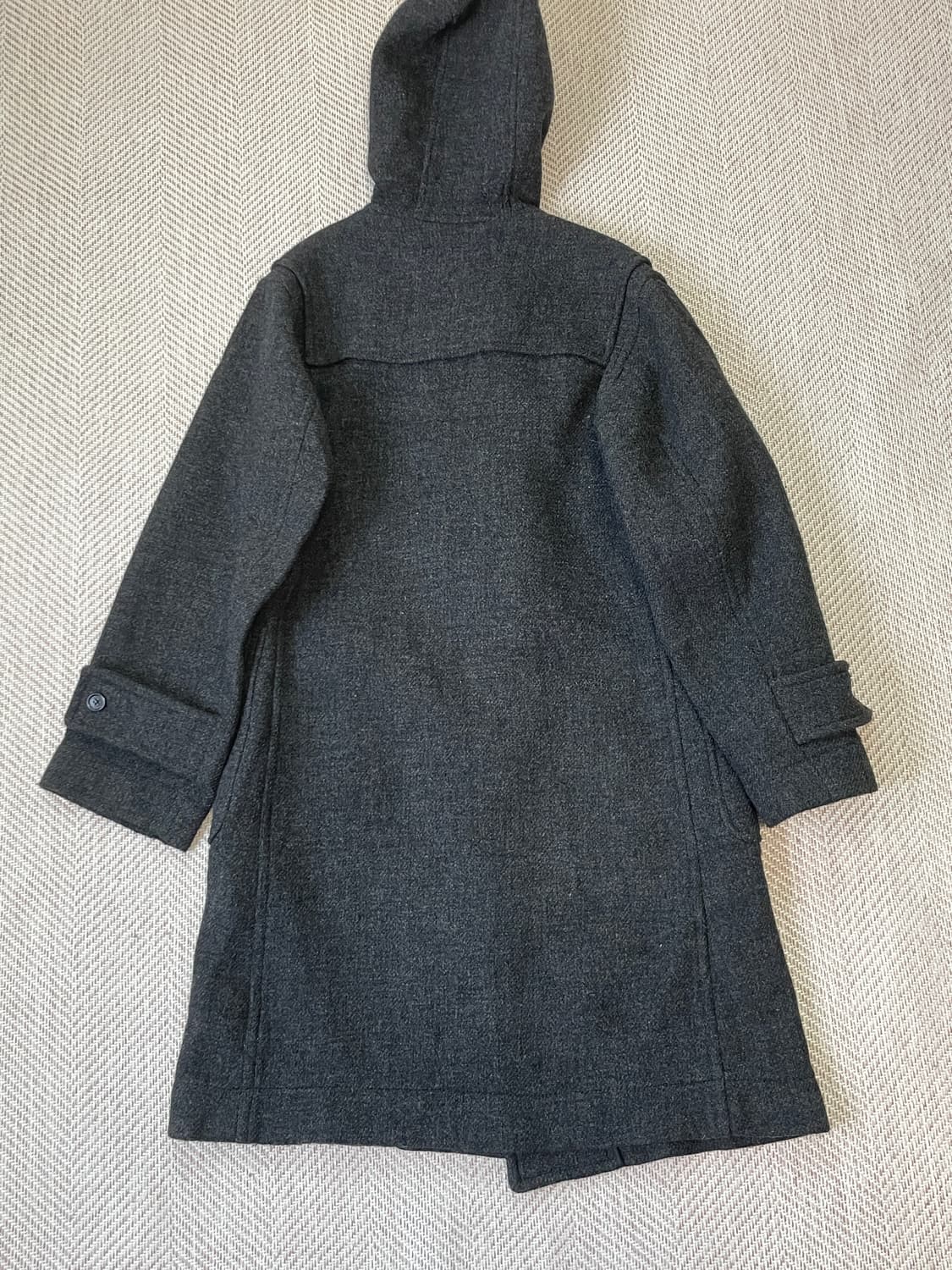 카반 드 주카 로프 토글 후드 더플 코트 상품이미지2