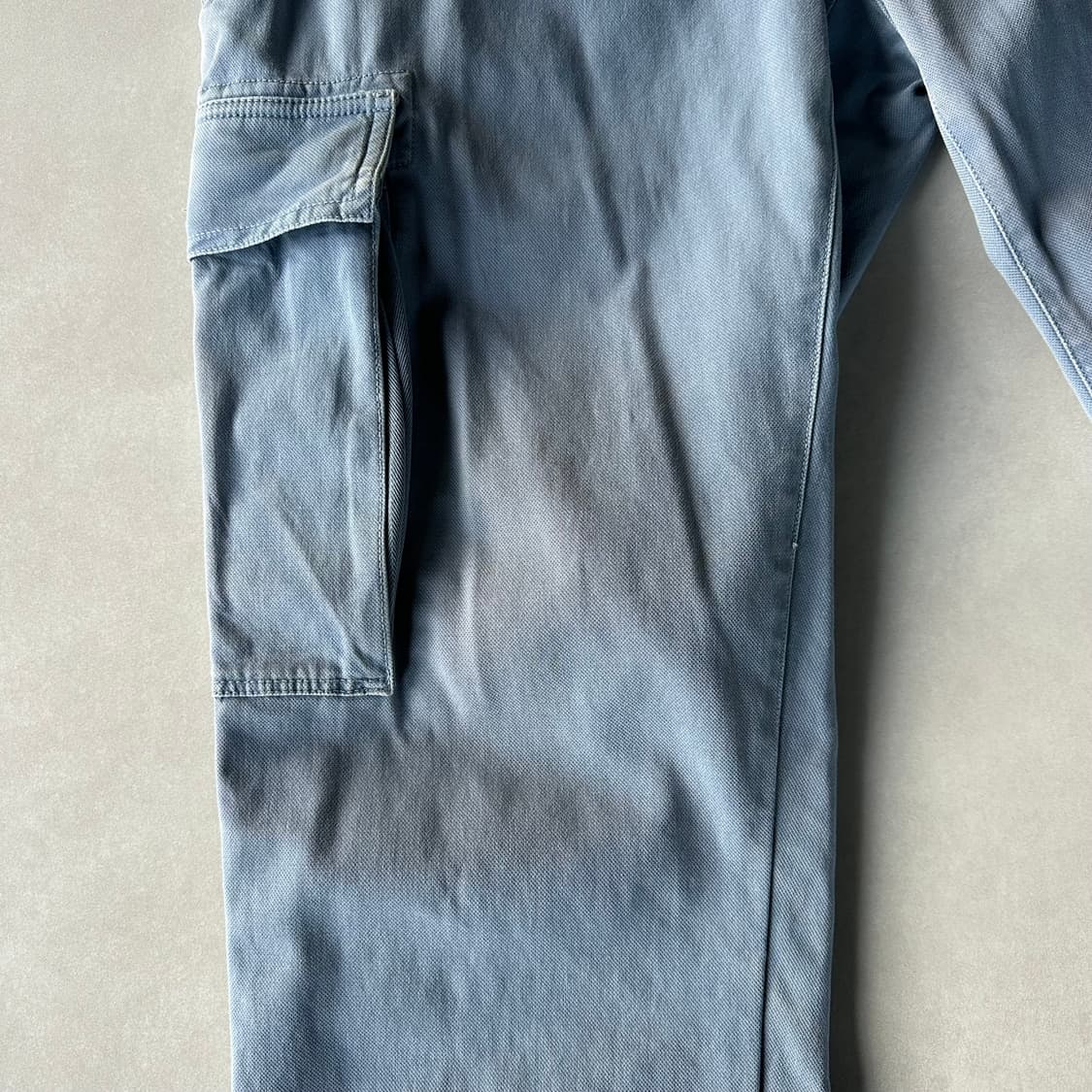 [34인치]스톤아일랜드 선페이드 와펜 카고 팬츠 상품이미지5