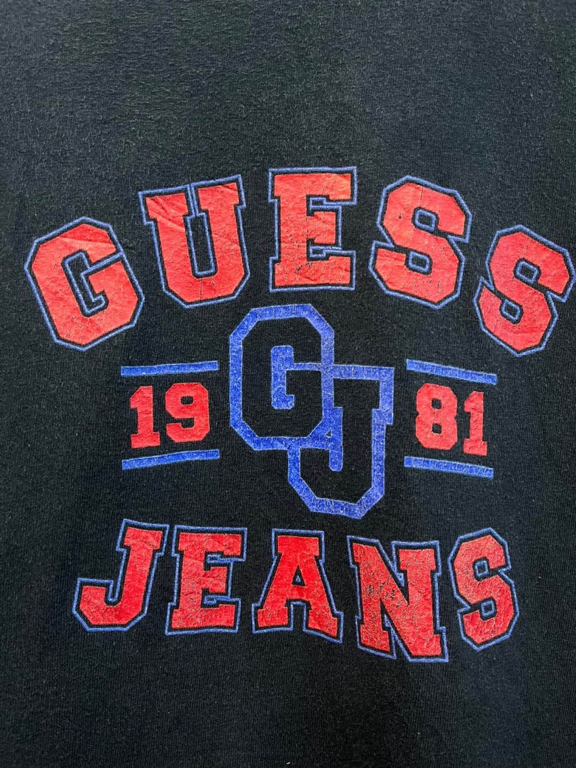 90s GUESS 게스 빈티지 반팔 티셔츠 Made in USA 상품이미지2