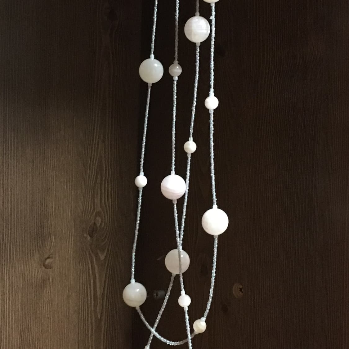 핑크볼 롱 목걸이 페어리 오리엔탈 레테 상품이미지2