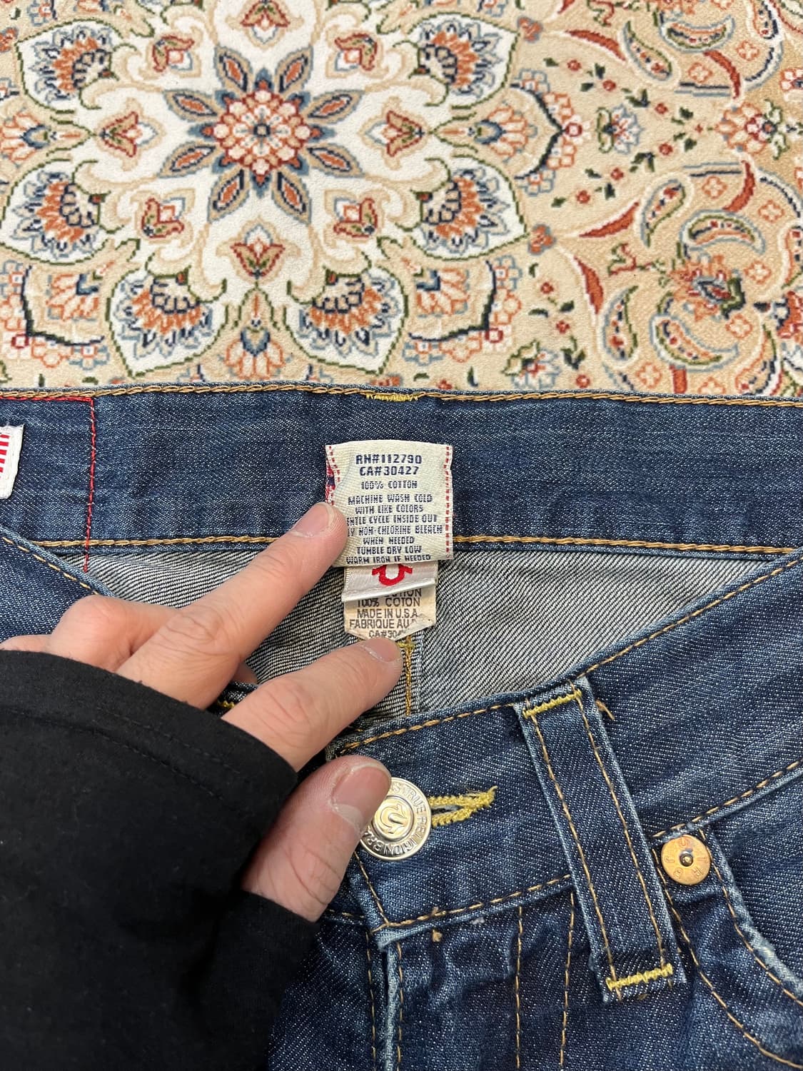 트루릴리전 부츠컷 데님 팬츠 바지 상품이미지5