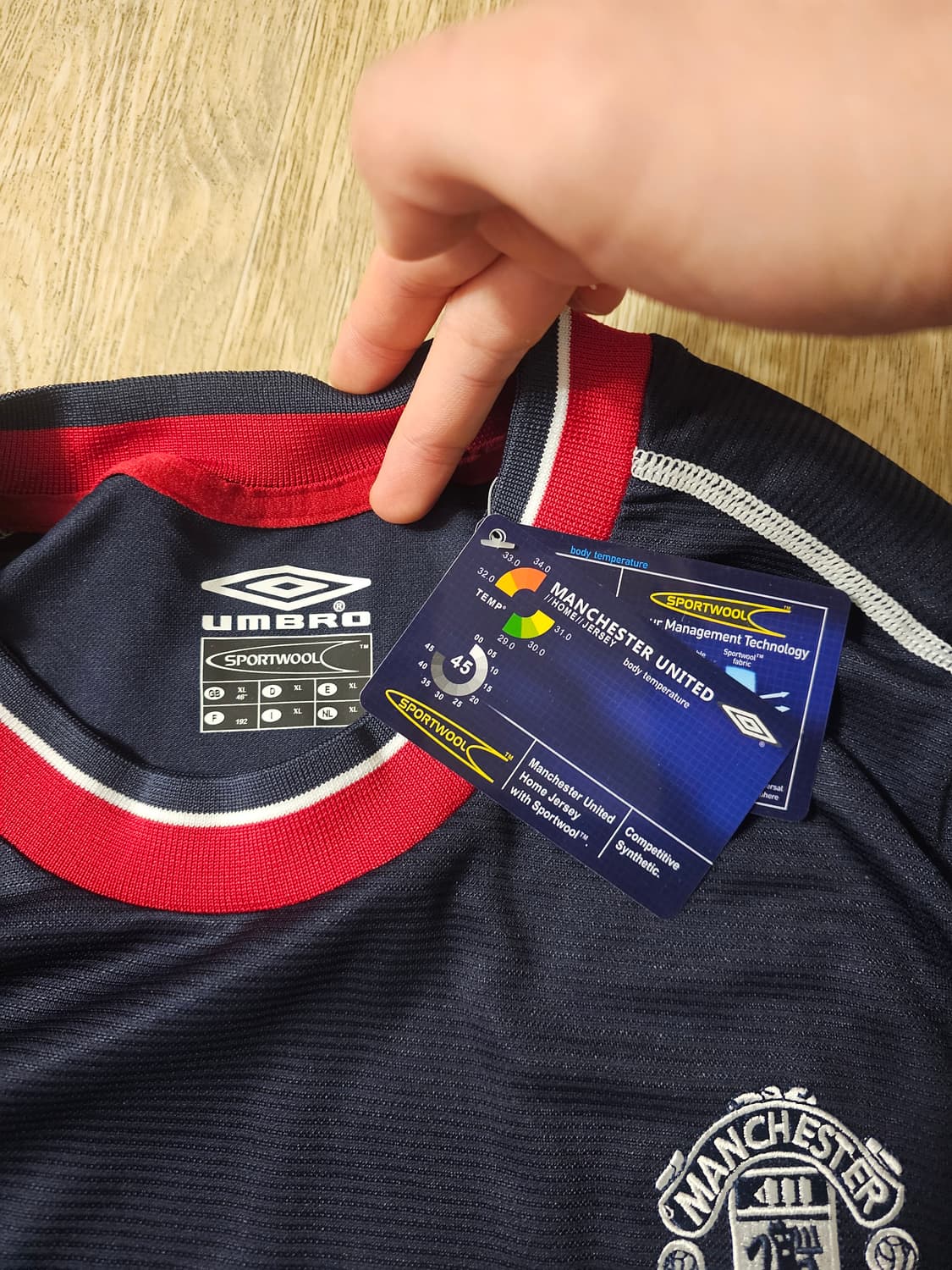 맨체스터 유나이티드 맨유 베컴 마킹 올드 유니폼 레트로 유니폼 상품이미지4