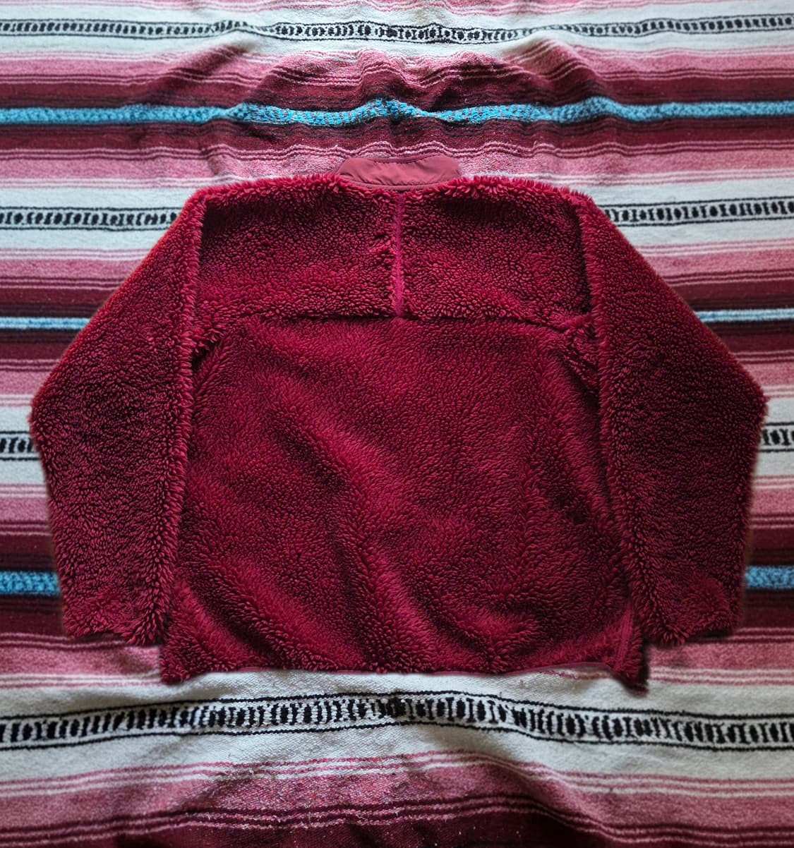 (XL)파타고니아 Mexico 딥파일 레트로 가디건 레드 상품이미지2