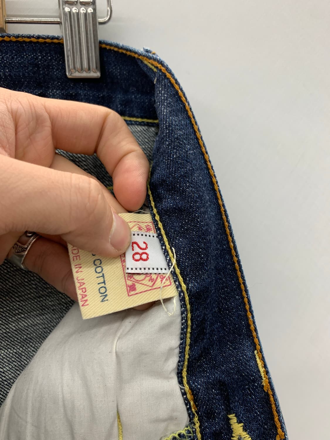 Evisu 오사카 패치 데님 팬츠 상품이미지5