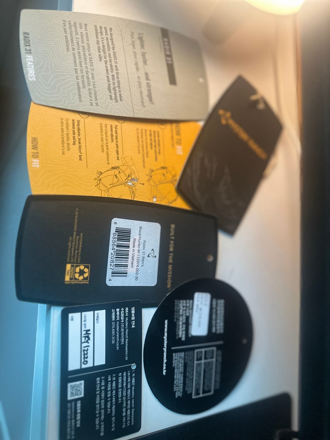 미스테리랜치 RADIX 31 블랙/남성/M 상품이미지8