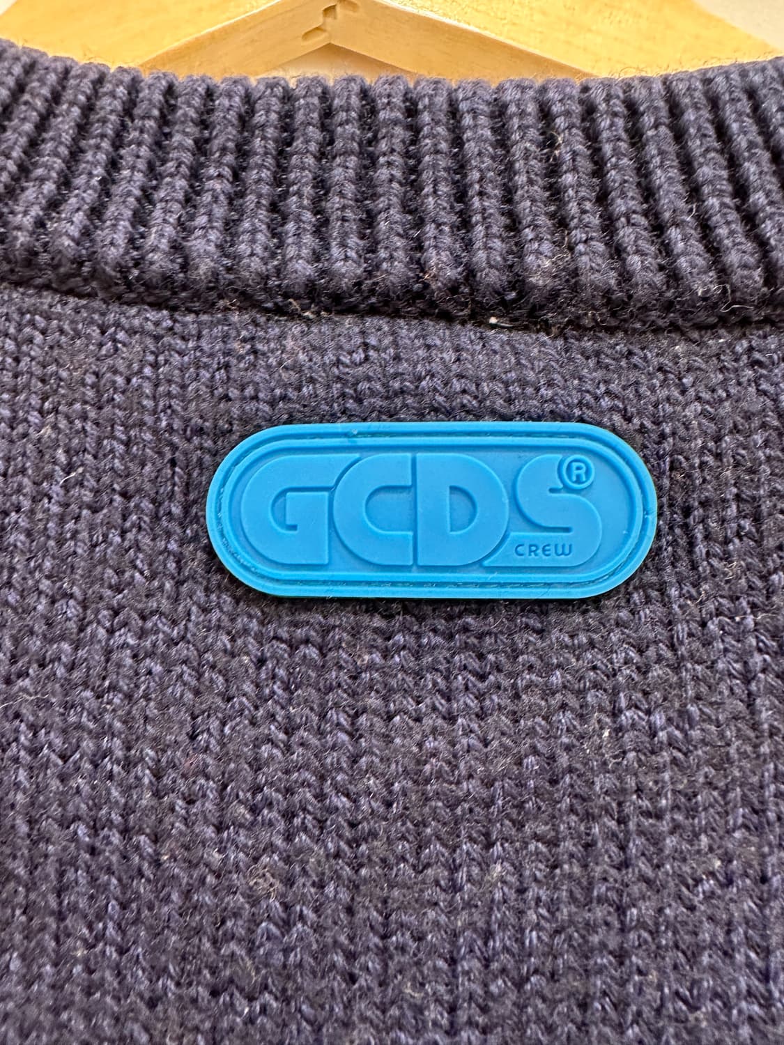 GCDS mini 오렌지네이비 니트 상품이미지6