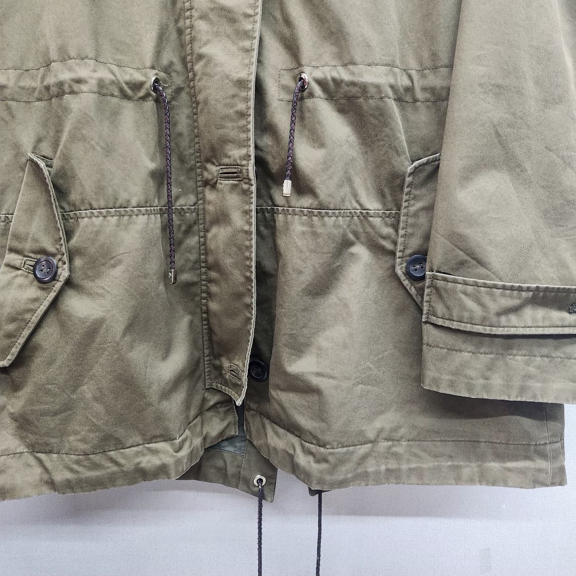 마시모두띠 밀리터리 후드 야상점퍼 M(L) 상품이미지4