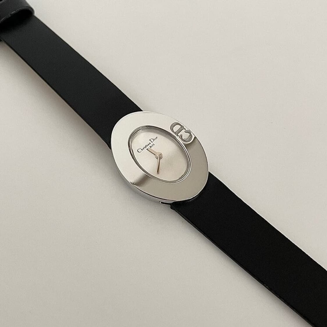 [정품] DIOR oval CD silver Watch 상품이미지2