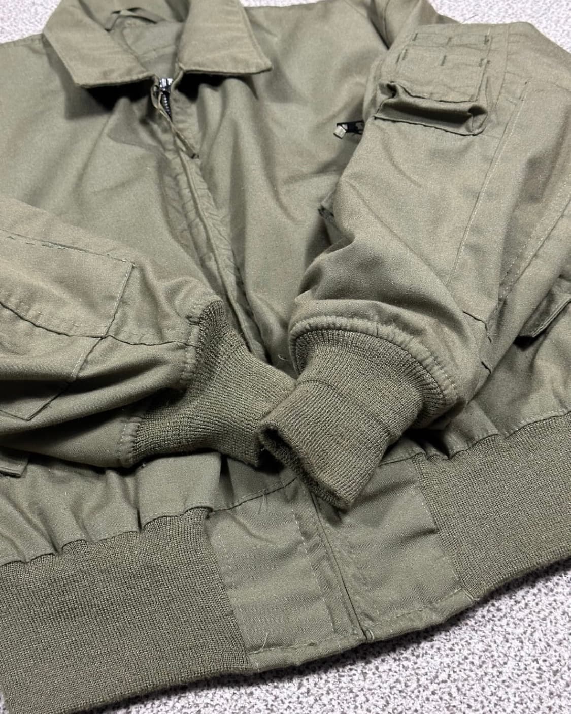 미군 86년 알파인더스트리 cvc탱커자켓 민트급 상품이미지3