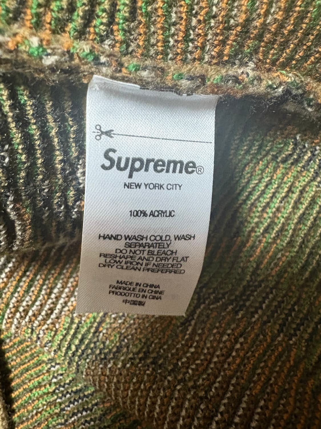 슈프림 트레바크 카모 스웨터 브라운 -22FW 상품이미지4