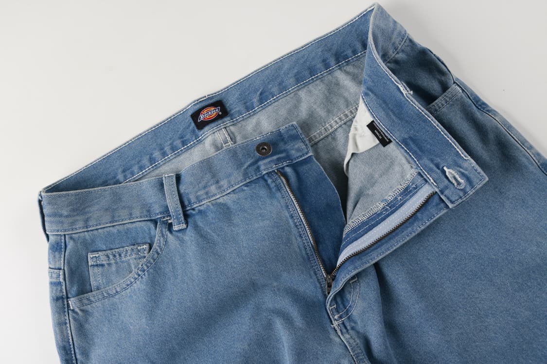 [34인치] 디키즈 더블니 루즈핏 데님팬츠 상품이미지5