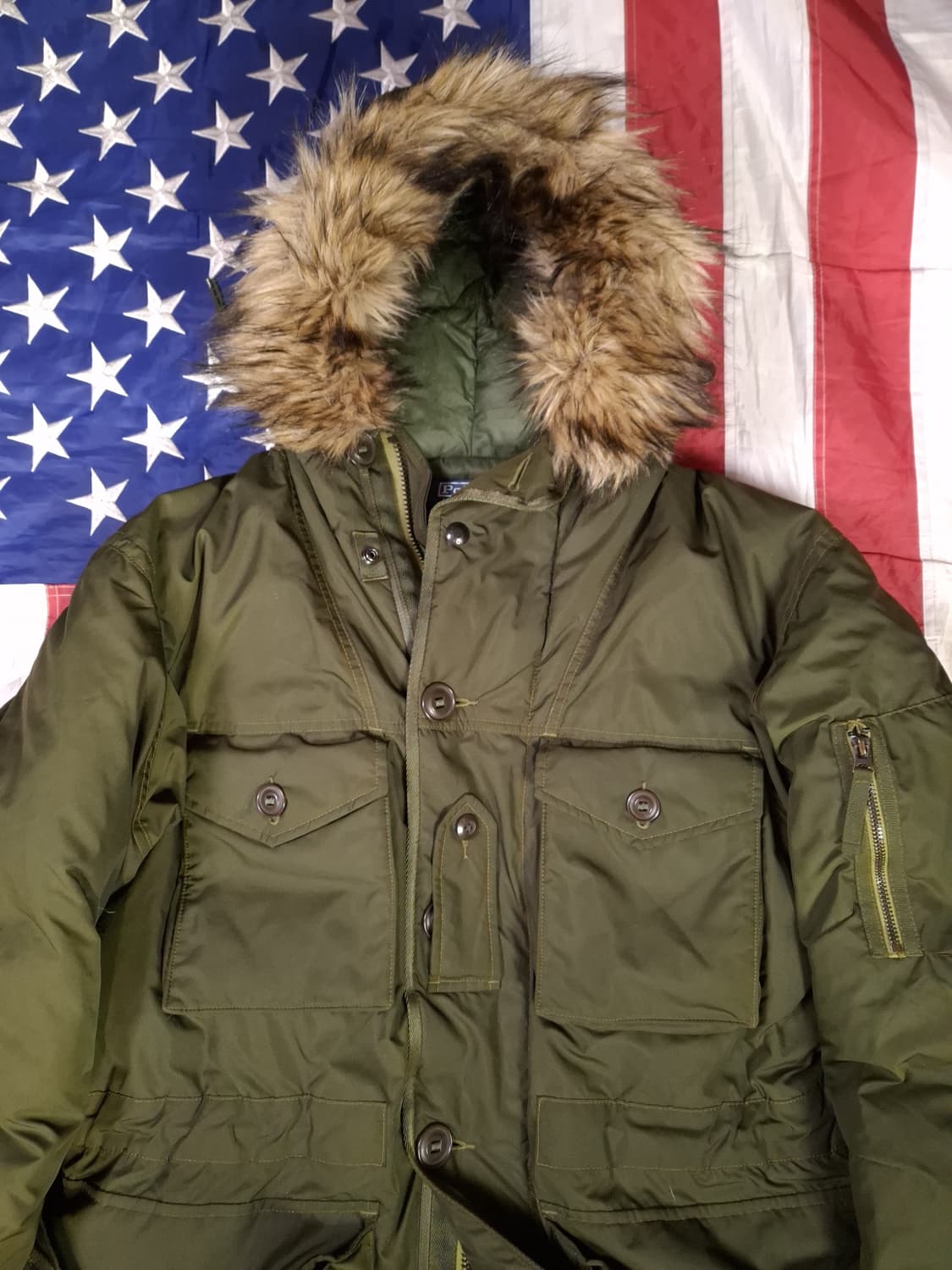 오리지날 랄프로렌폴로 캐나다군 IECS 밀리터리 파카 상품이미지2