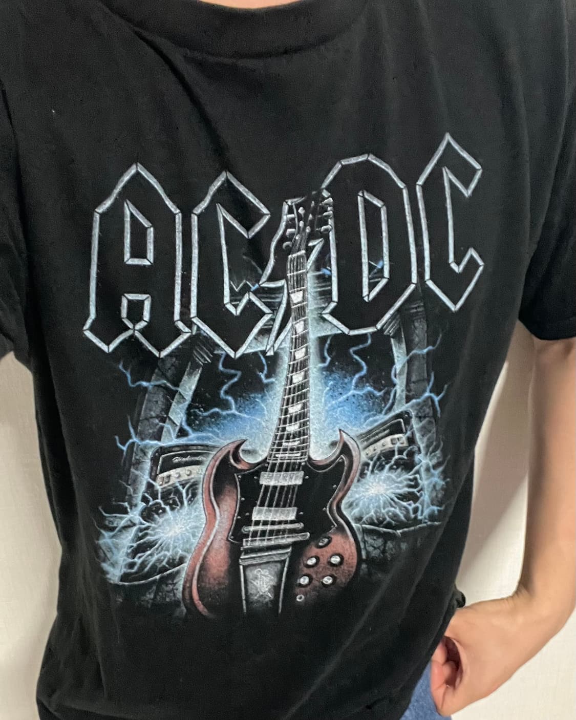 ACDC 밴드 반팔티 상품이미지3