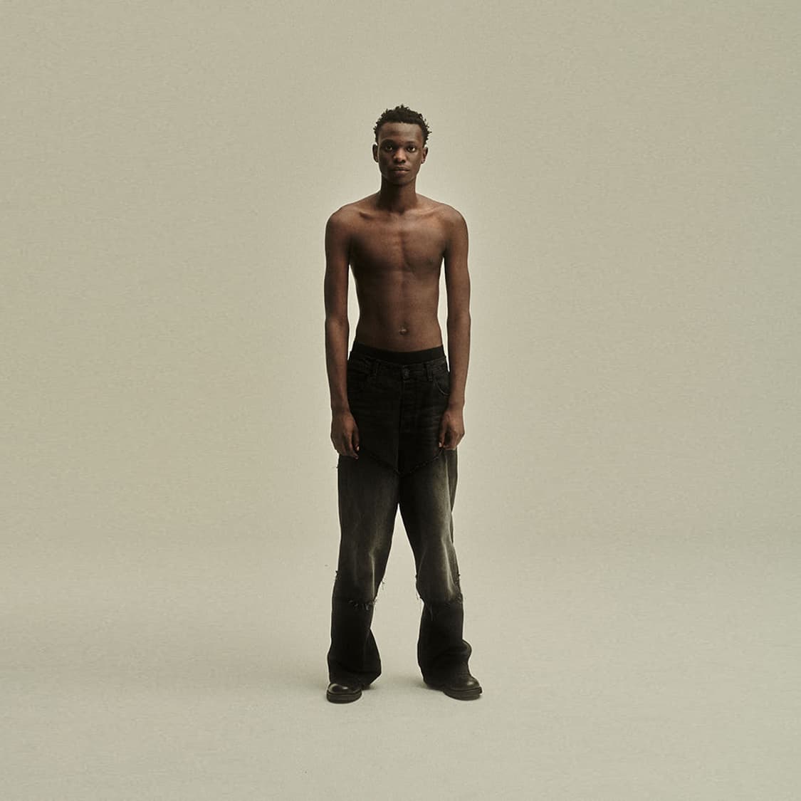 (L) PLN 로우 크러치 데님 상품이미지3