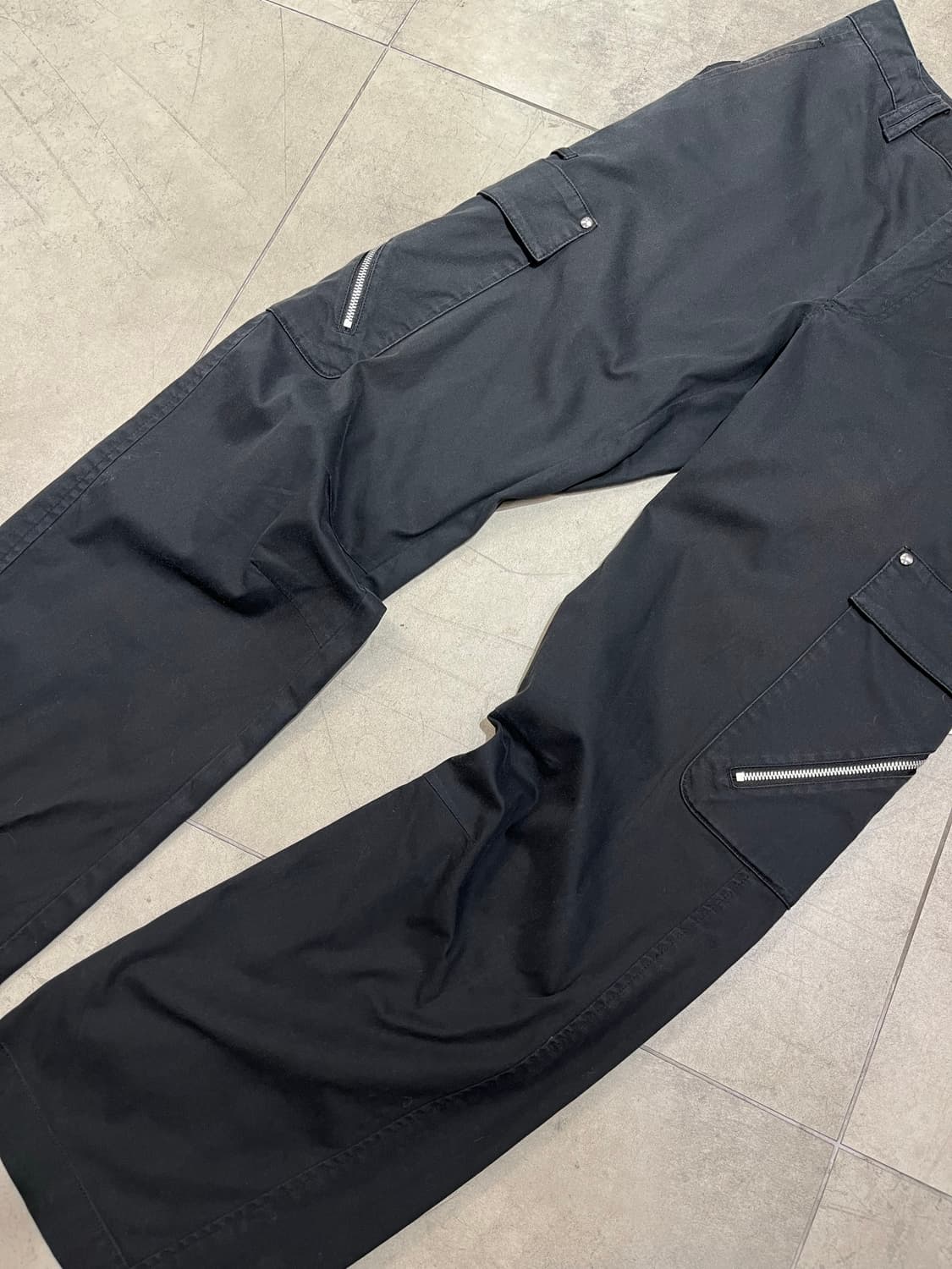 Kenzo 락펑크 락시크 블랙 카고 팬츠  상품이미지3