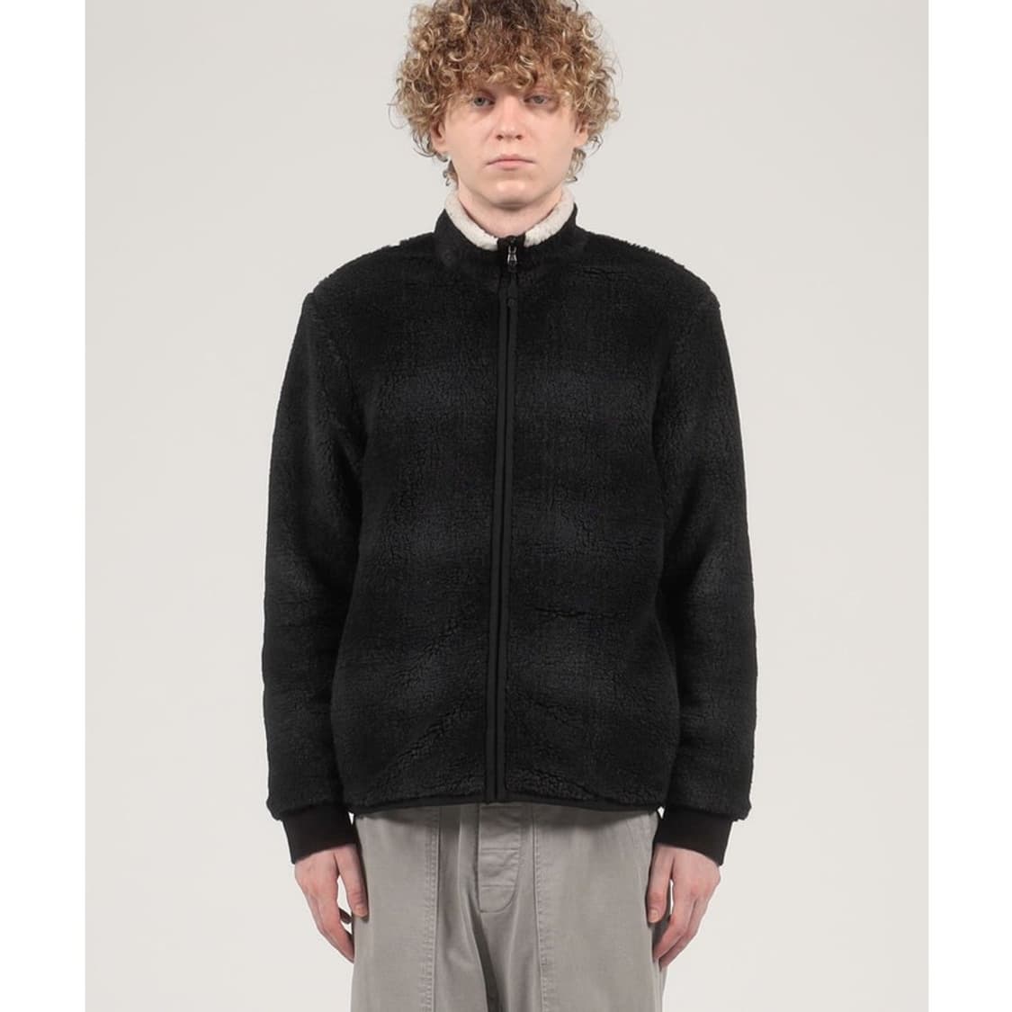 (정품/새상품) 제임스펄스 요세미티 남성 카본 블랙 체크 보아 자켓 상품이미지5