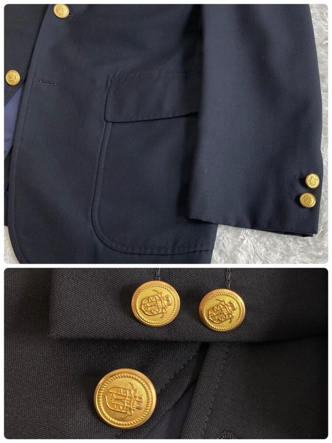 제이프레스 네이비 금장 블레이저 상품이미지5