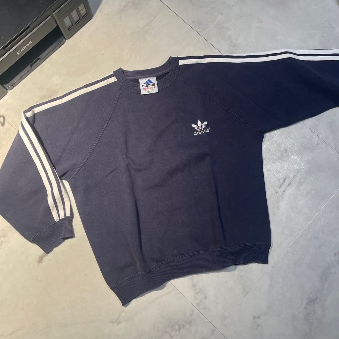 90s adidas 여성 맨투맨 made in canada os 상품이미지3