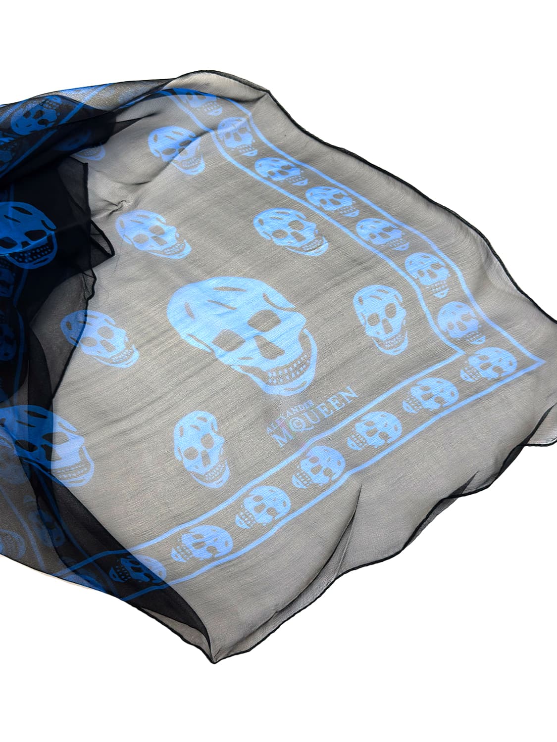 Alexander McQueen Skull Print Scarf 상품이미지3