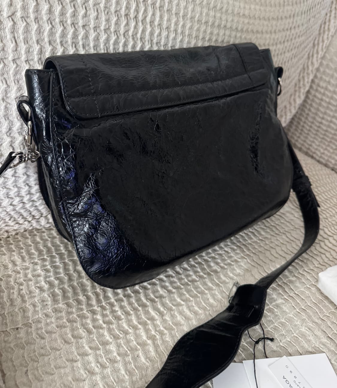 발렌시아가 자이언트 네오포크 플랩백 메신저백 모터백 크로스백 상품이미지2