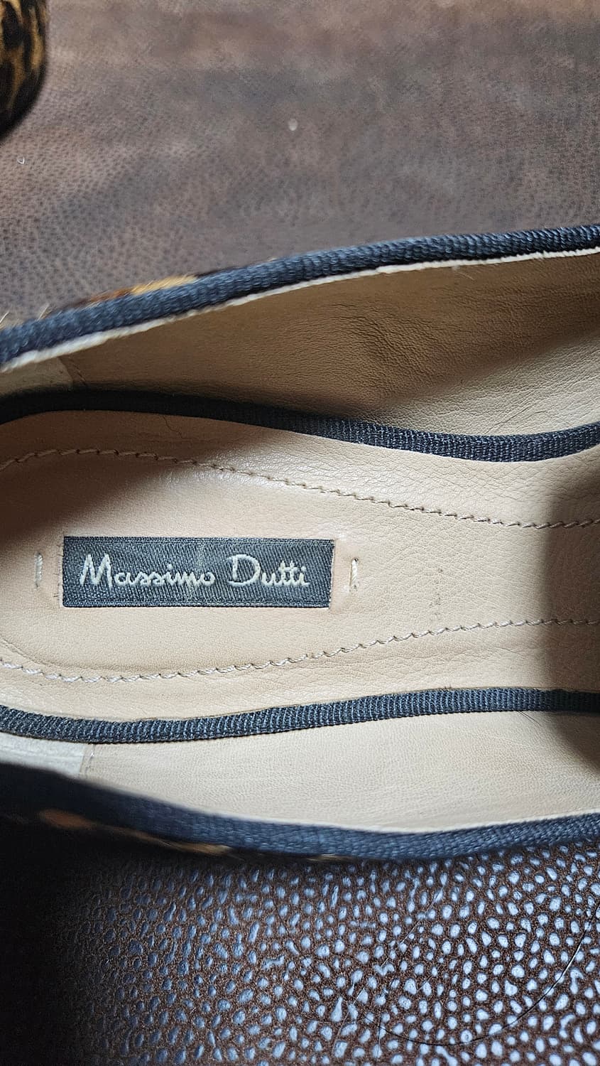 Massimo Dutti 레오파드 송치 태슬 로퍼 38 상품이미지3