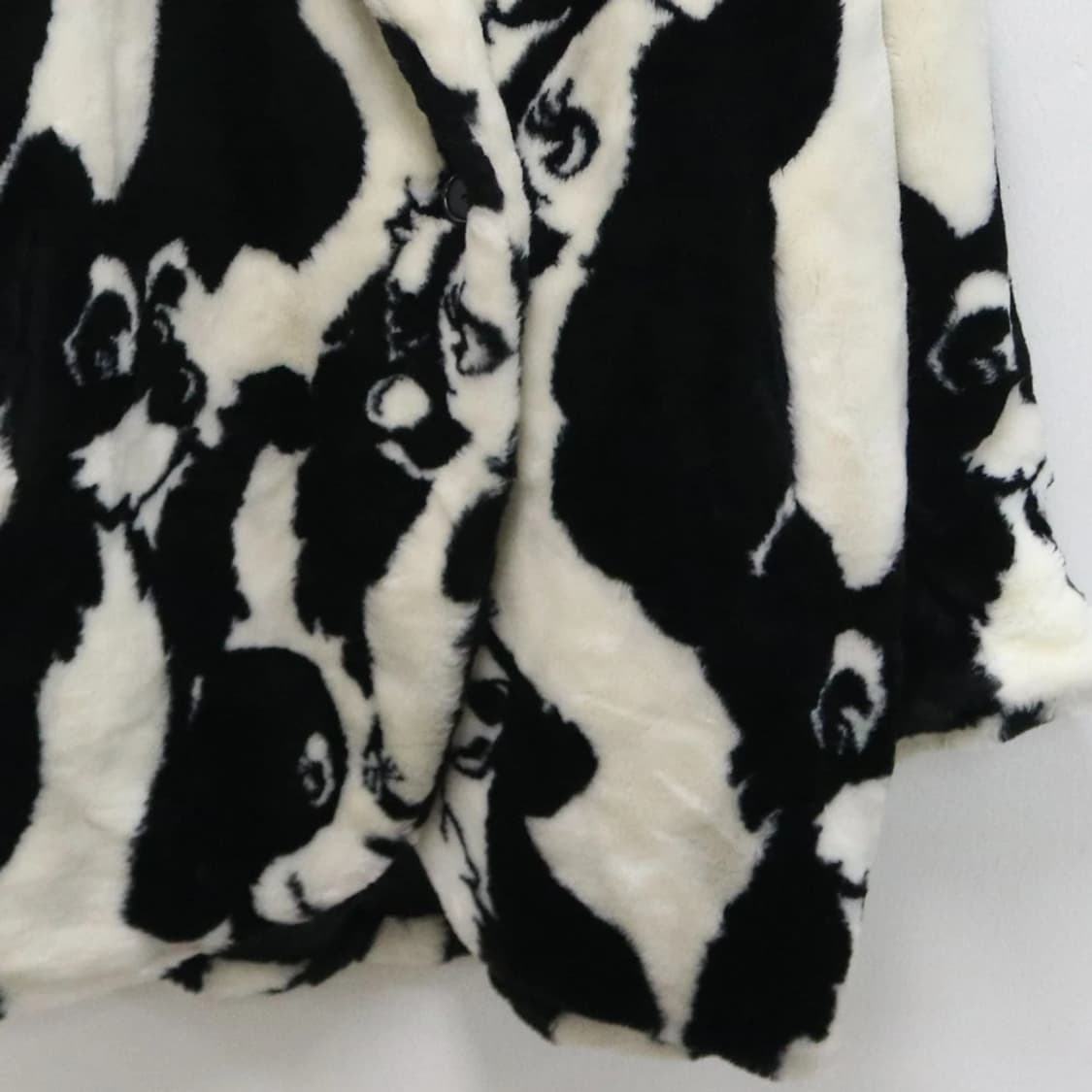 90's 레어빈티지 아트 퍼코트 64374 상품이미지5