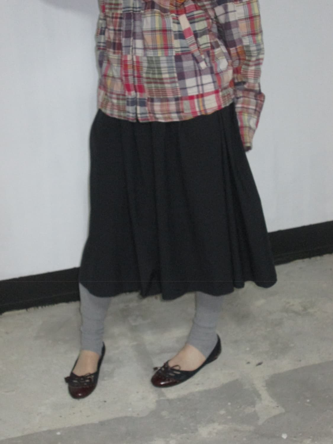 Vintage Pleated Waist Skirt 상품이미지6
