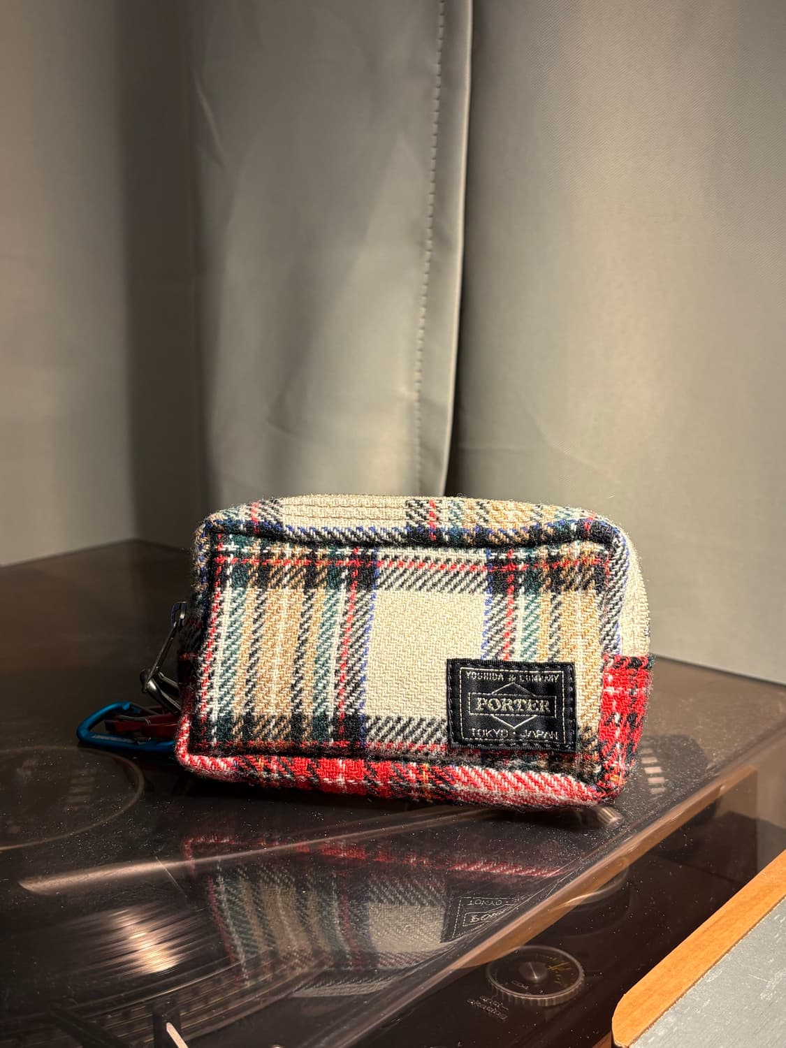 체크 요시다 포터 동전지갑 상품이미지2