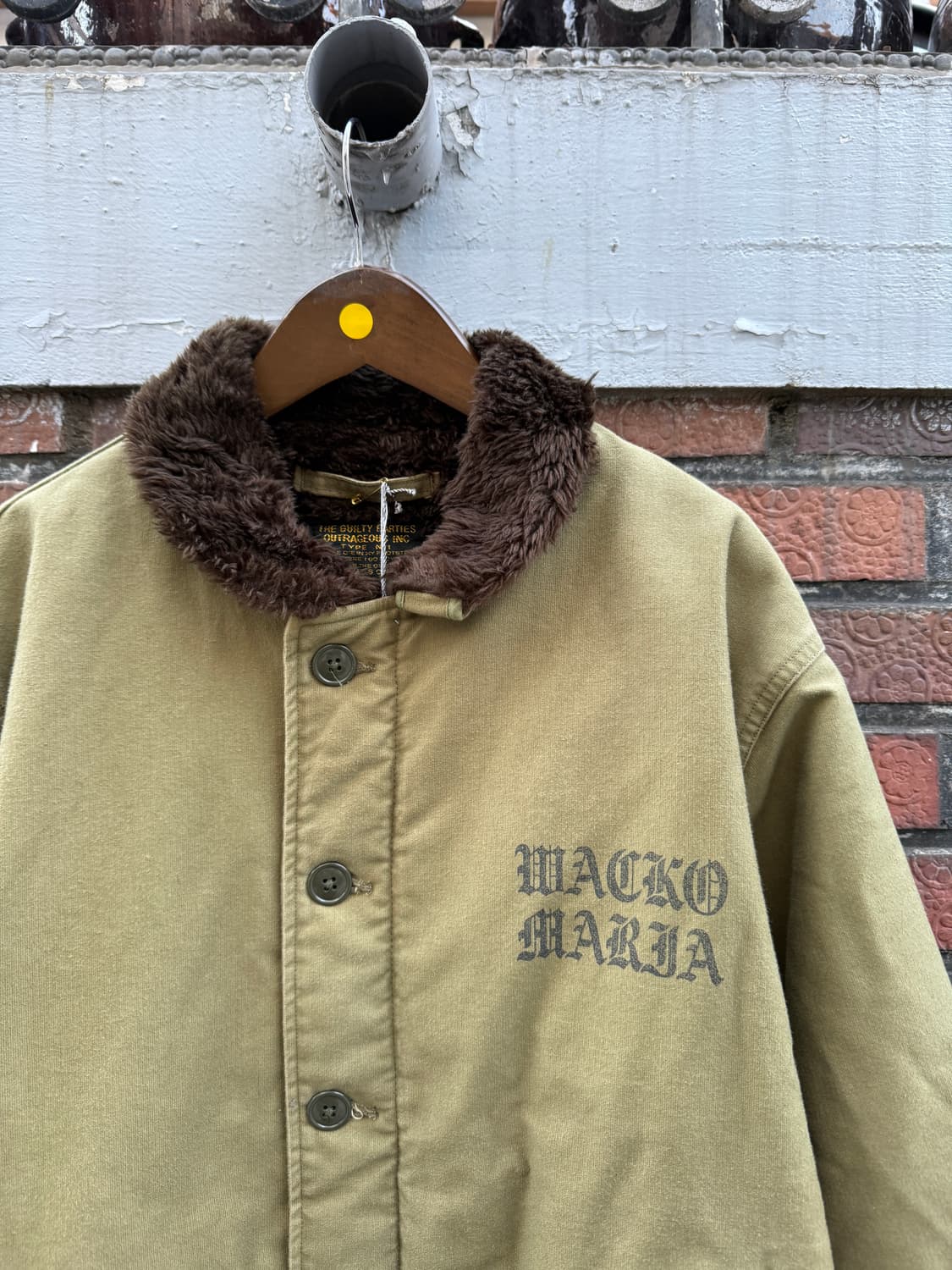 (새상품)22fw 와코마리아 n-1 덱자켓 L(XL) 상품이미지4