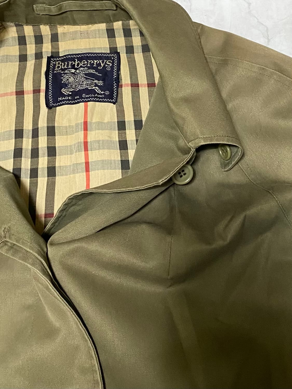 버버리 빈티지 코트 자켓 95 ~ 100 상품이미지4