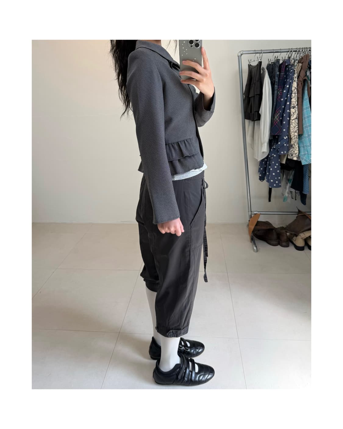 빈티지 프릴 자켓 상품이미지2