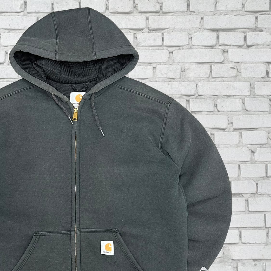 칼하트 빈티지 레인디펜더 후드집업 S(L크기) 상품이미지1