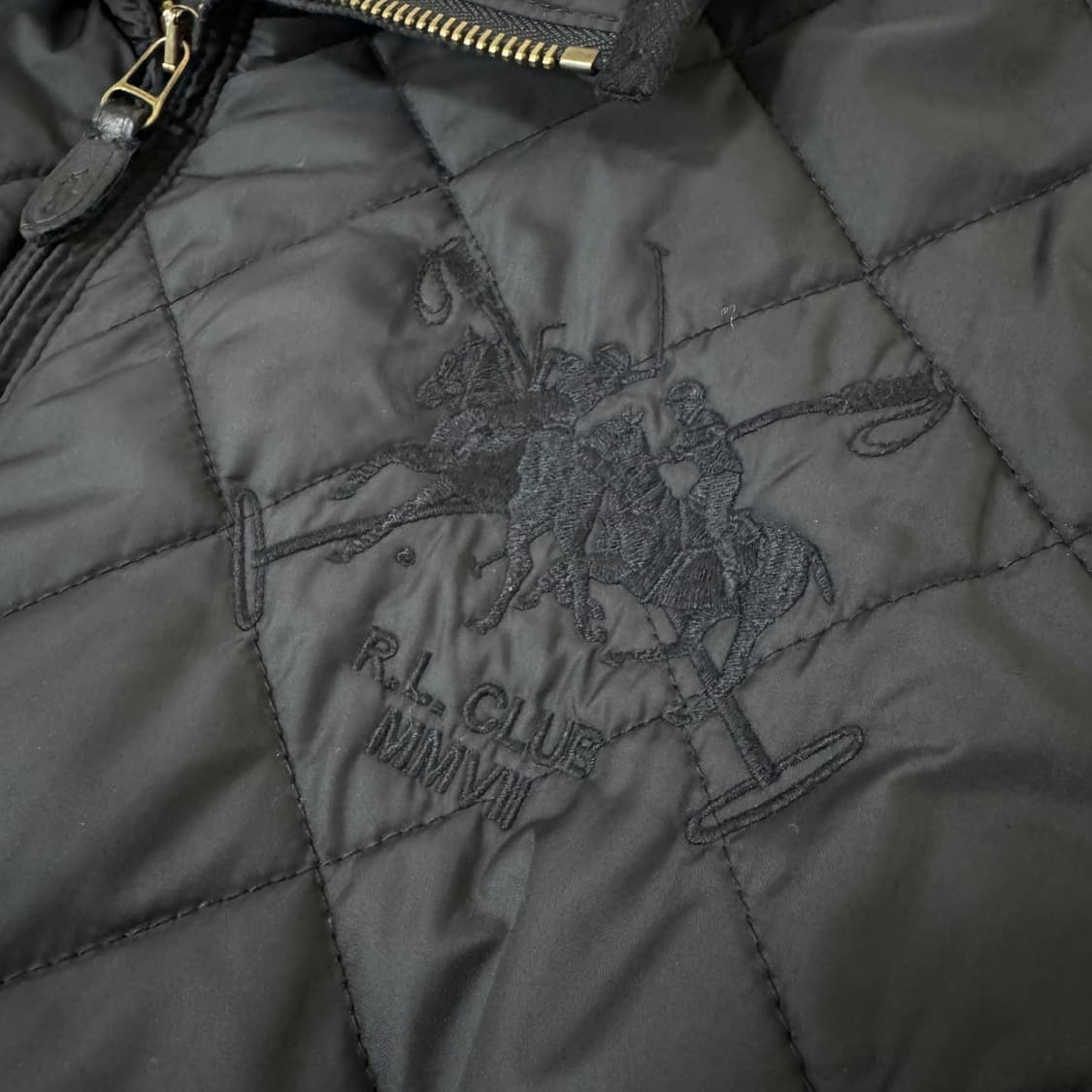 여성 폴로 랄프로렌 퀼팅 빅폴로니 자켓 상품이미지4