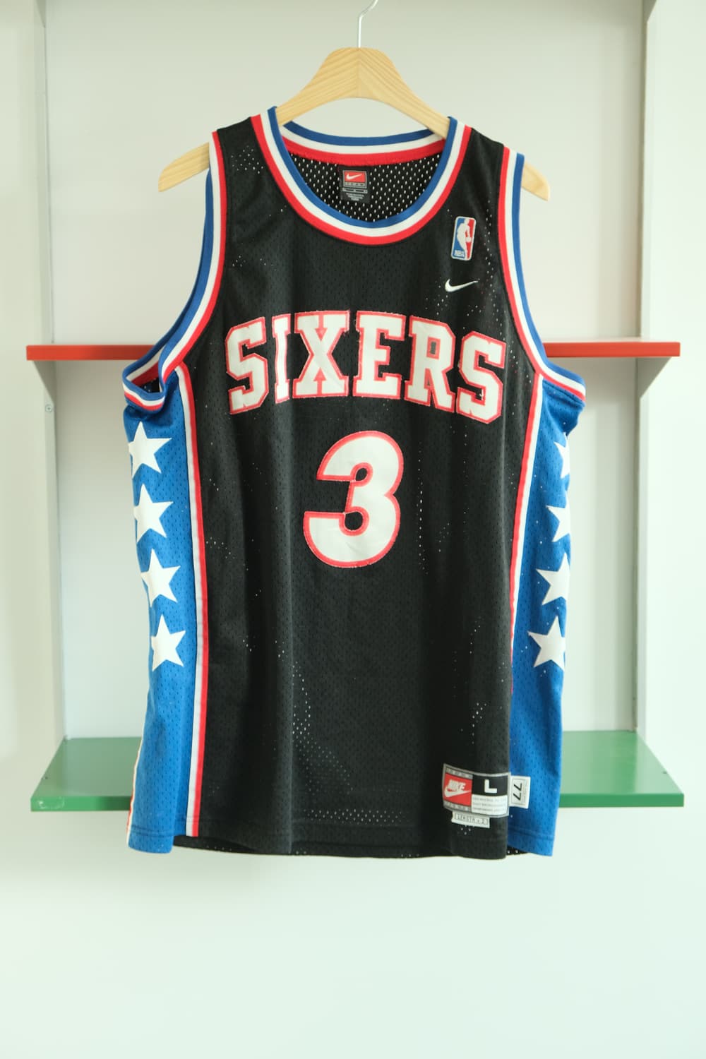 105 나이키xNBA 필라델피아 엘런 아이버슨 유니폼 상품이미지2