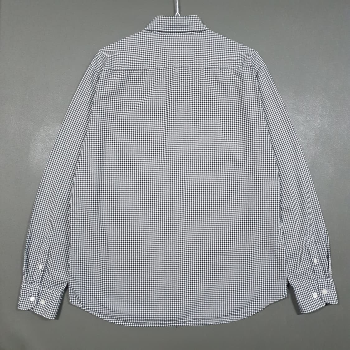 100) 빈폴 신형 22FW 버튼다운 옥스포드 깅엄 체크 셔츠 긴팔 남방 상품이미지9