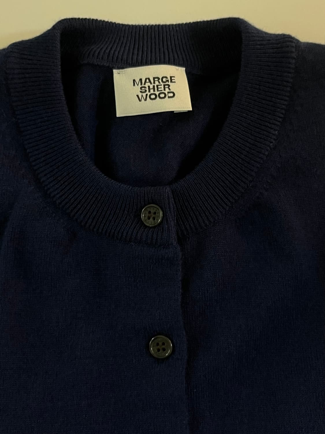 마지셔우드 네이비 가디건 상품이미지2