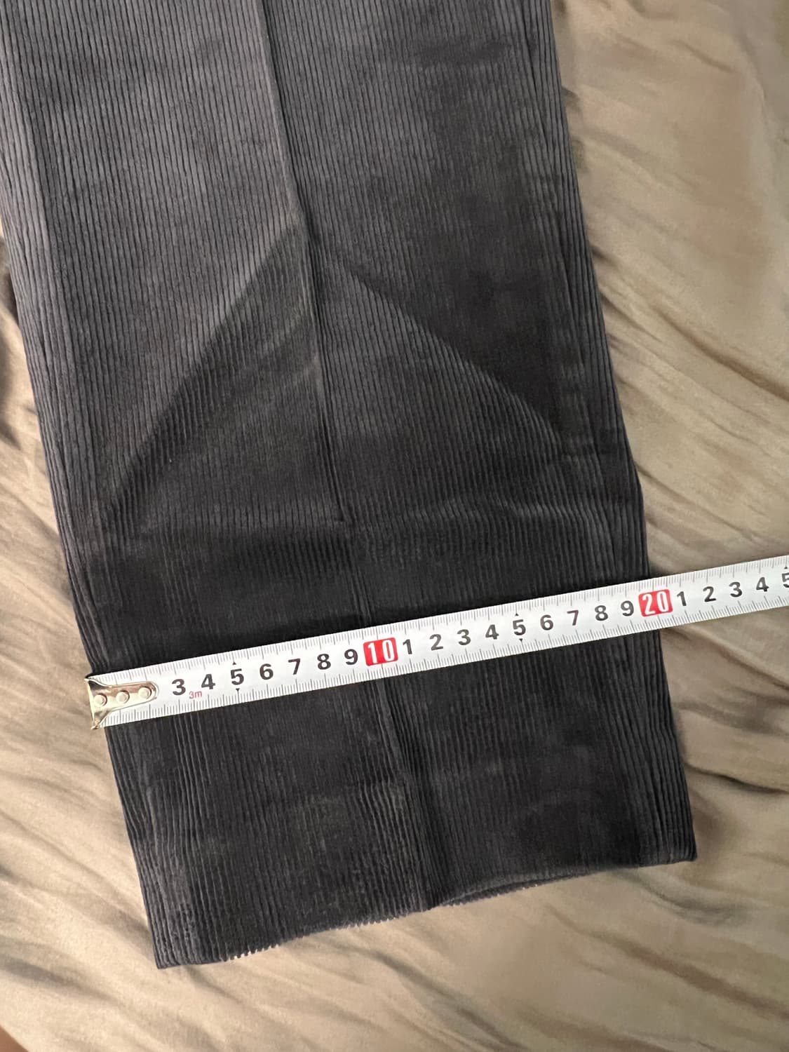 유니클로 코듀로이 골덴바지 다크그레이 xs 새제품 상품이미지10