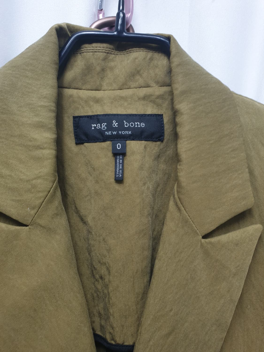 래그앤본 더블 블레이저 카키색 상품이미지2