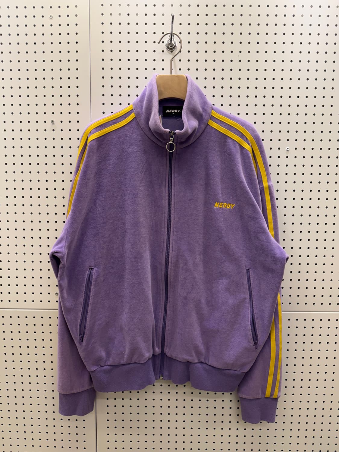 널디 벨벳 퍼플 져지 U135 상품이미지2