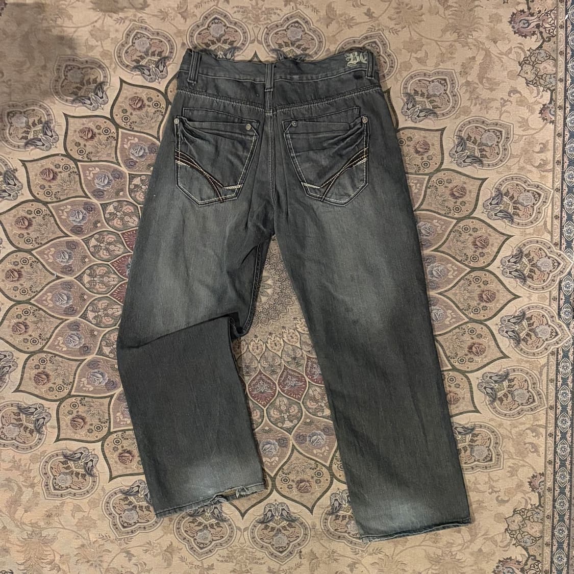 Vtg 백포켓 디테일 힙합팬츠 상품이미지4