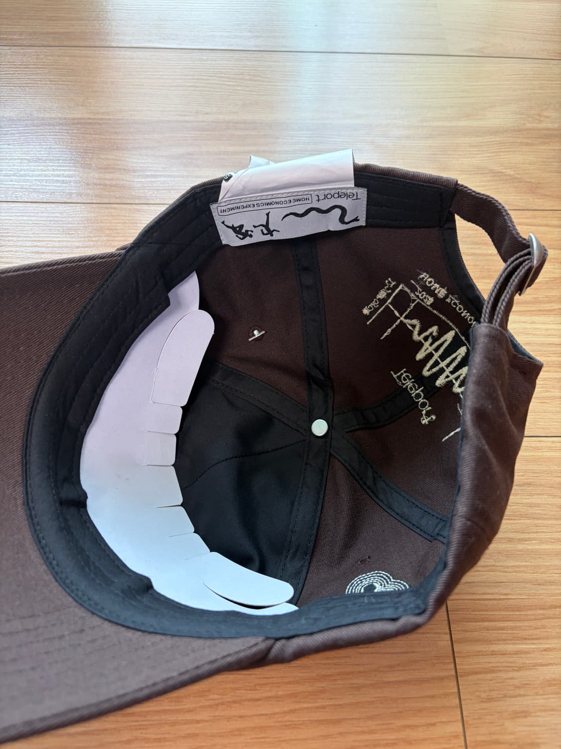 [Free] 텔레포트 도피 볼캡 2025 브라운 새상품 상품이미지5