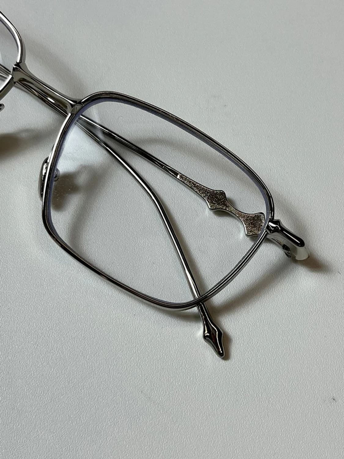 Selected 실버 디테일링 아이웨어 안경 Q1424 상품이미지3